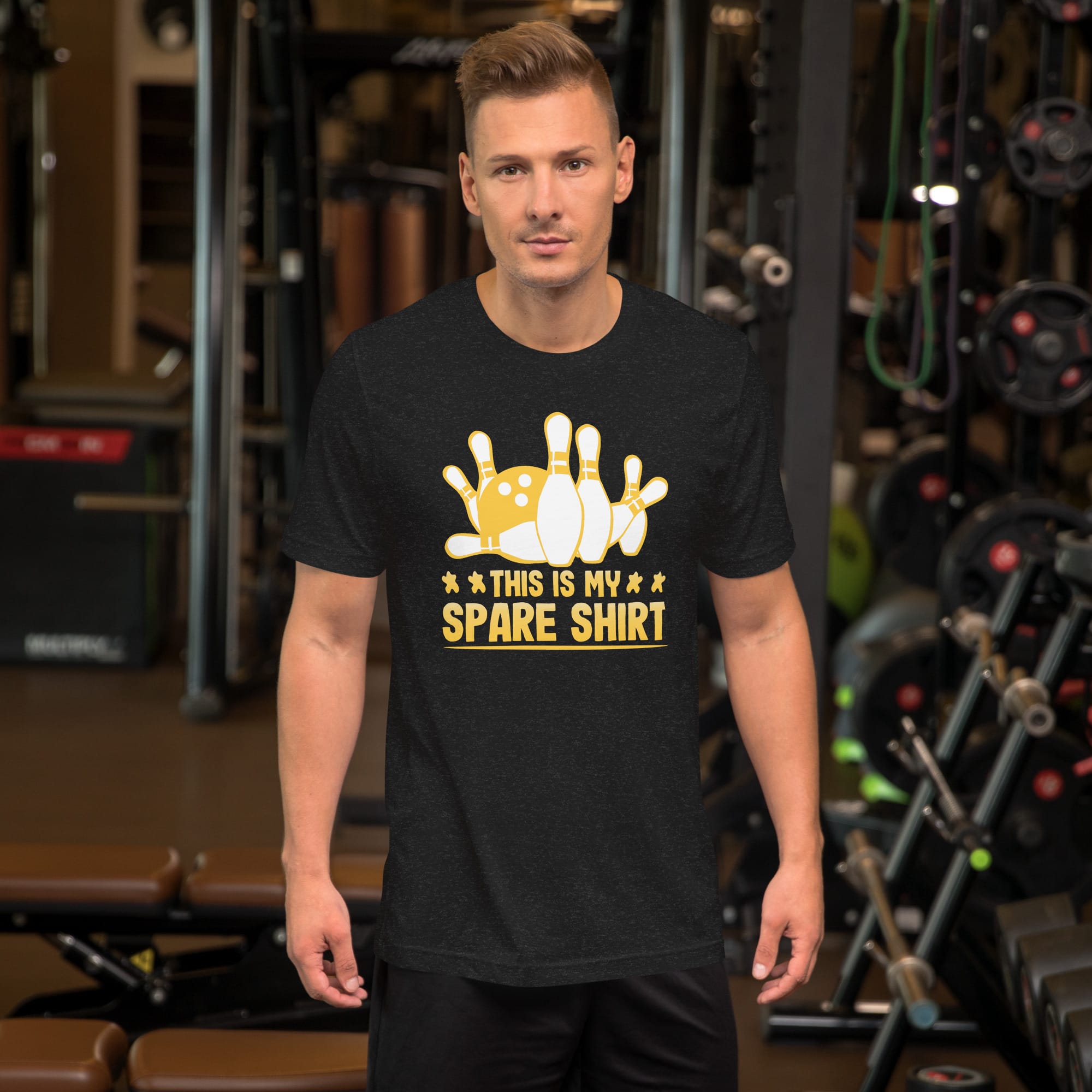 This is my Spare Shirt Bowling League Pun Unisex t-shirt