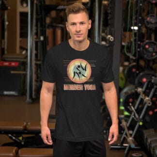 Murder Yoga jiu jitsu funny martial arts Unisex t-shirt
