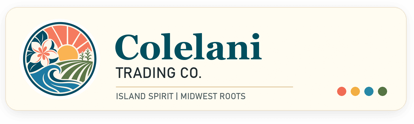 Colelani Trading Co. Island Spirit Midwest Roots logo