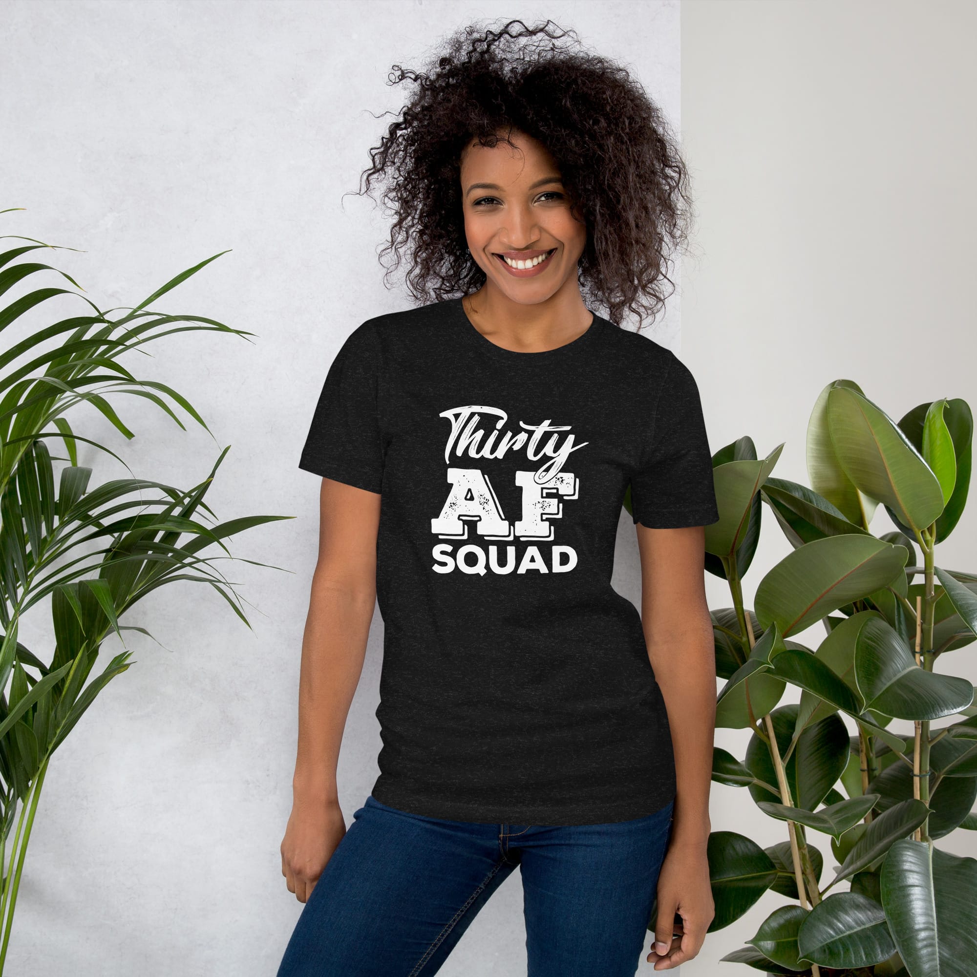 Thirty AF Squad Birthday 30 Year Old Unisex t-shirt